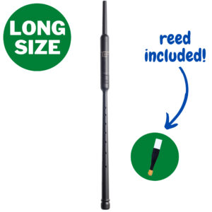 bagpipe practice chanter by R.G. Hardie in Scotland - extended length