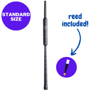 bagpipe practice chanter by R.G. Hardie in Scotland - regular length